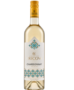 Вино Cricova Chardonnay Національне біле сухе 0,75л 11%