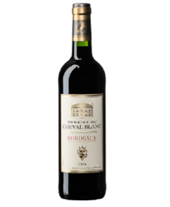 Вино Bordeuax Domaine du Cheval Blanc Cuvee Grandes Vignes червоне  сухе 12% 0,75
