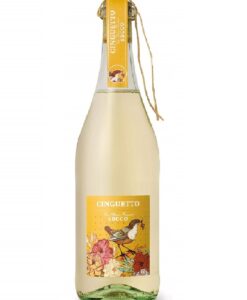 Винo Abbazia Frizzante Bianco напівігристе біле брют, 10,5%, 0,75