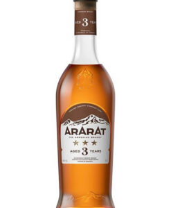 Бренді Арарат 3* 40% 0.5л
