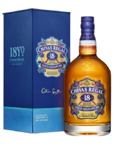 Віскі Chivas Regal 18 р. 40% 1.0 п/уп