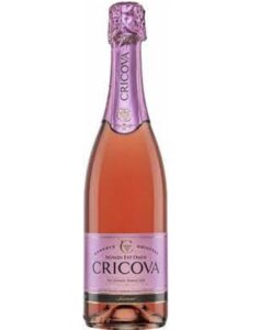 Вино ігристе Cricova rose semidry Рожеве напівсухе 12,5% 0,75
