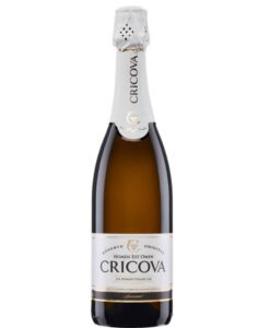 Вино ігристе Cricova white semidry біле напівсухе 12% 0,75