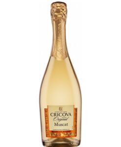 Вино Ігристе  Cricova Мускат Біле напівсухе 12,5% 0,75 л