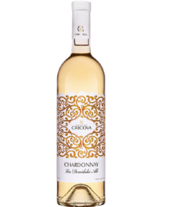 Вино Cricova Chardonnay Орнамент біле напівсолодке 0.75 л 11.0-12.0%