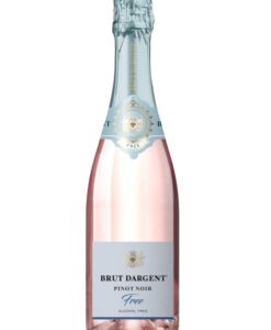 Вино ігристе Brut Dargent Pinot Noir б/а рожеве 0,75