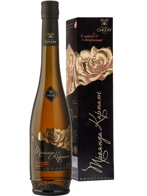 Вино Chateau Chizay Троянда Карпат біле десертне 0.5 л 16% | Solo VINO